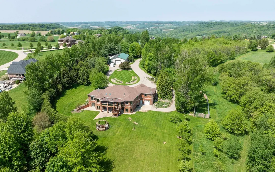 Land with Home for Sale  16978 Asbury Asbury, Iowa  52002